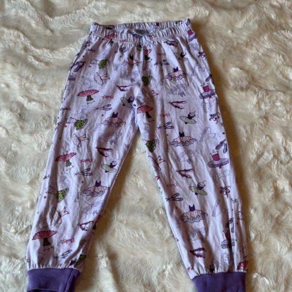 2/$25 P Jamers 3-piece pajama set Ballet Lilac & Purple, Girls Size 4 - Picture 11 of 14